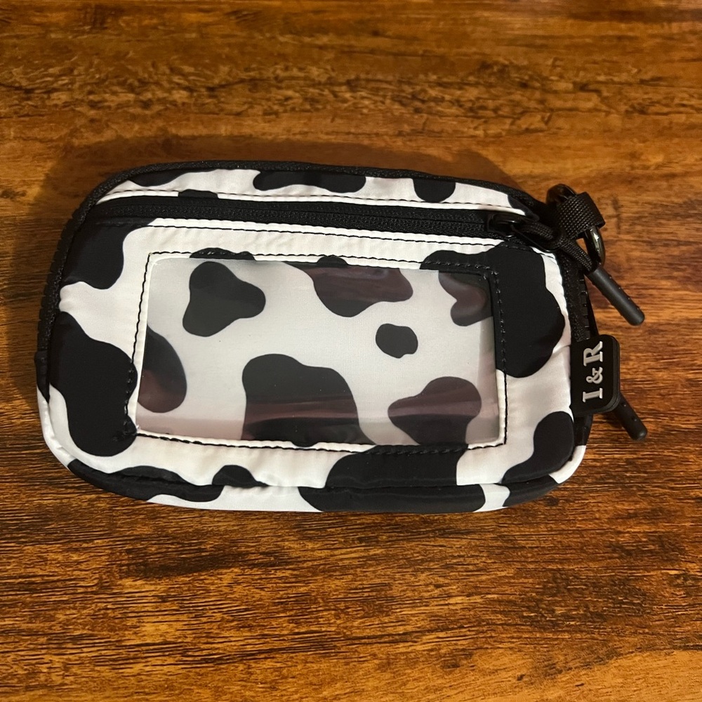Cow Print wallet/pouch